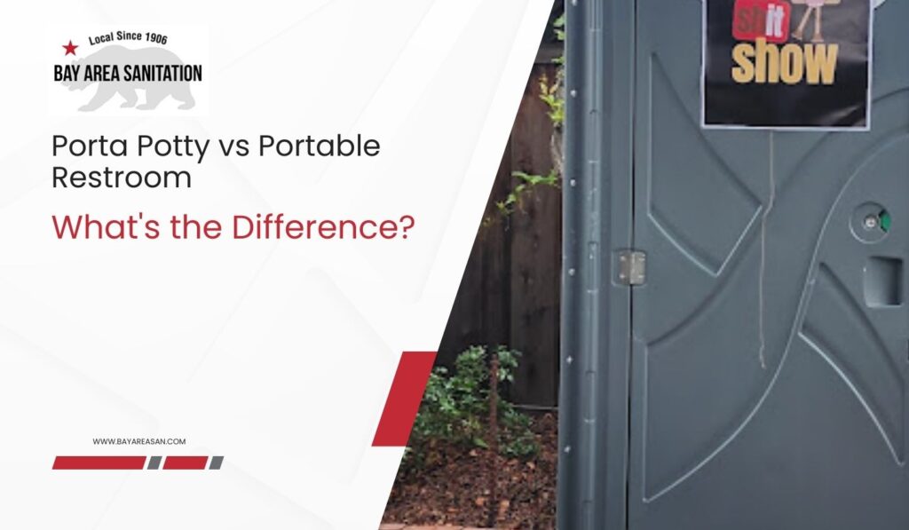 porta potty vs portable restroom
