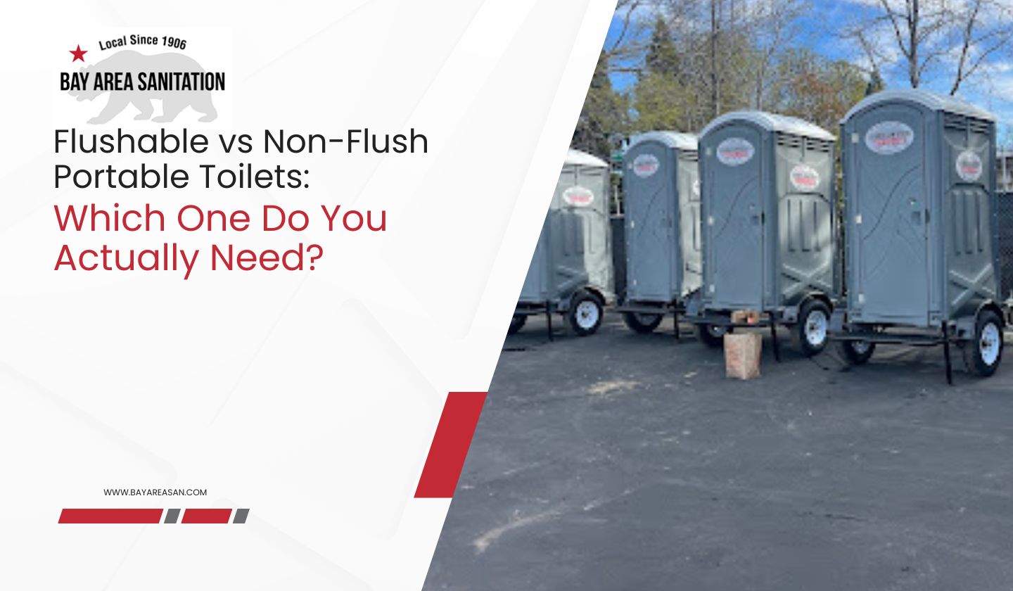 Flushable vs Non-Flush Portable Toilets Which One Do You Actually Need