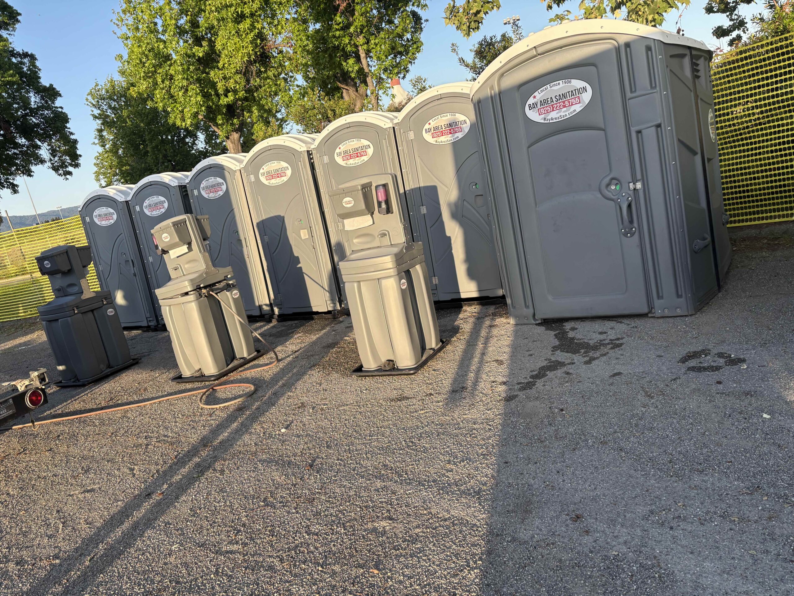 Bay Area Sanitation at Shoreline Amphitheatre, Mountain View, CA