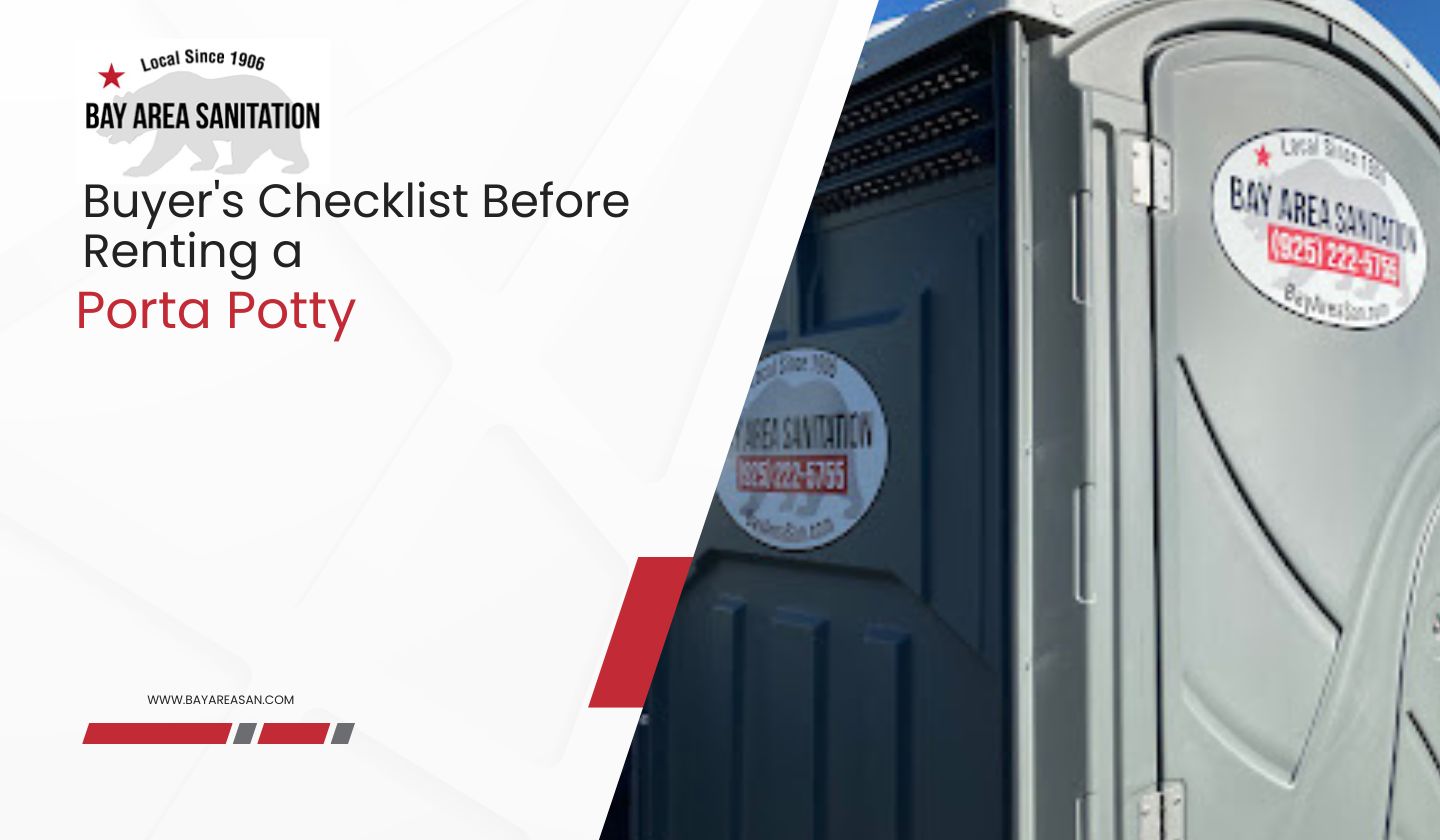 Buyer's Checklist Before Renting a Porta Potty