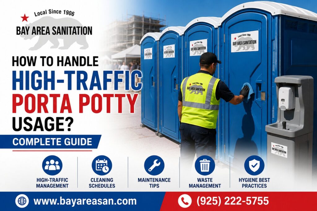 How to Handle High-Traffic Porta Potty Usage