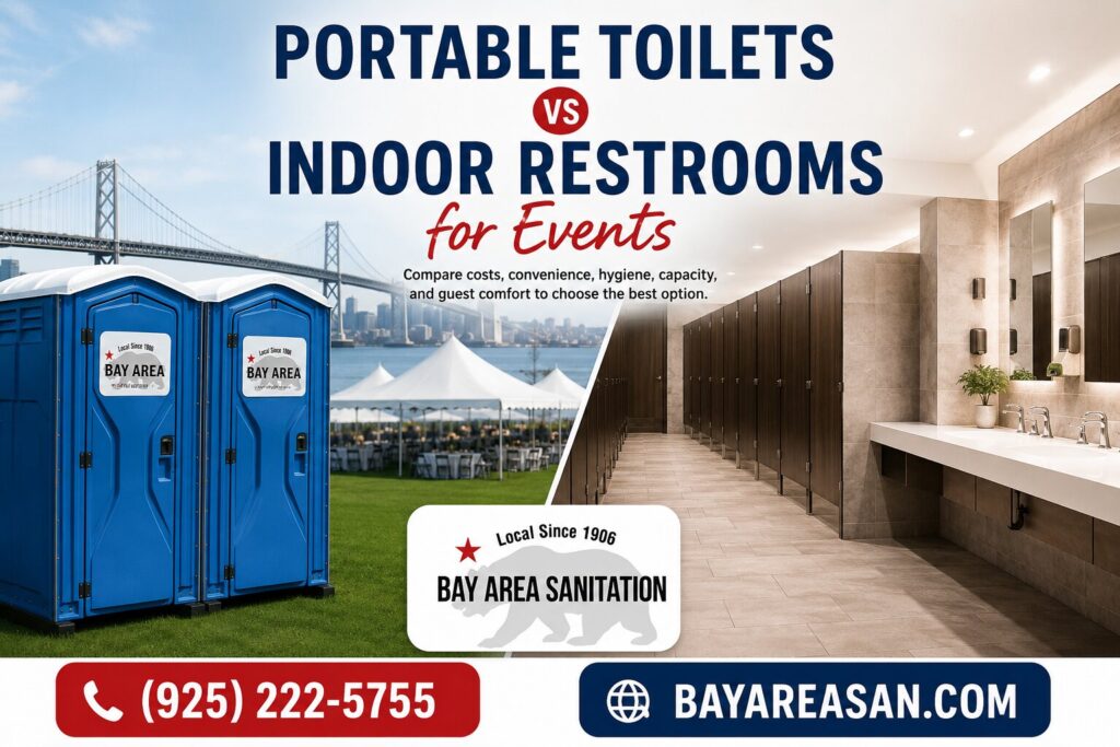 Portable Toilets vs Indoor Restrooms for Events